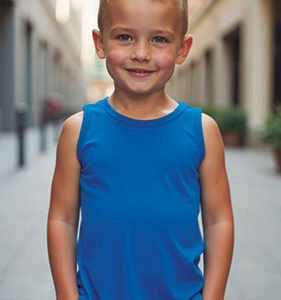 Camiseta infantil sin mangas Valento CHARLIE