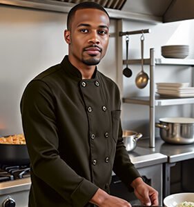 Chaqueta Chef M/L Valento ROAST