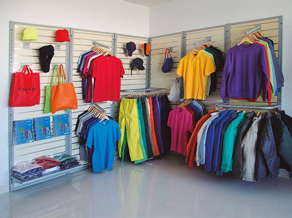 Expositor de prendas Valento CHOPPER