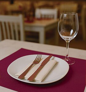 Mantel desechable individual Valento BREAKFAST