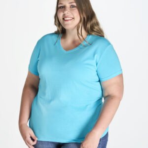 JHK CURVES T-SHIRT V-NECK CURVSPICO